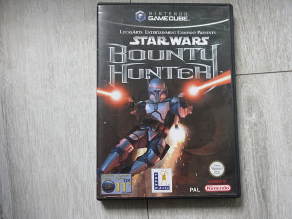 STAR WARS: BOUNTY HUNTER GAME FOR THE NINTENDO GAMECUBE (BDB)