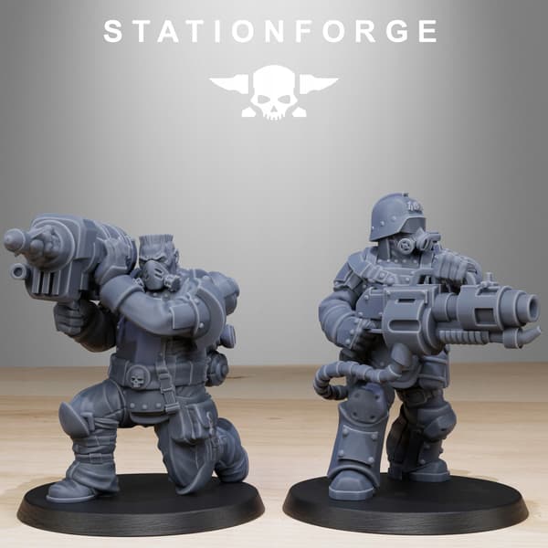 GrimGuard Armoured Squad – x5 – minifakturapl