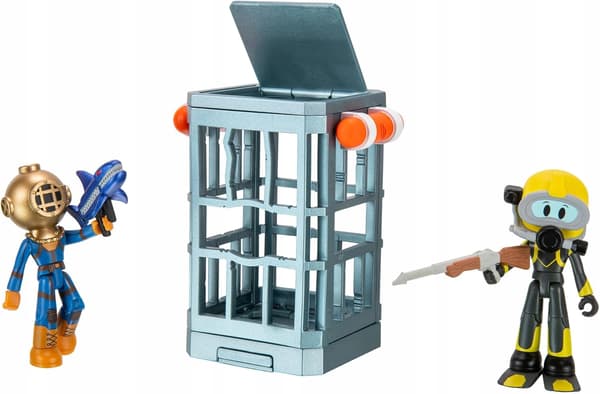 DEVSeries Roblox CRS0052 CRS0053 Shark Cage Figures