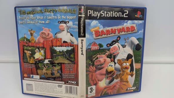 PS2 Nickelodeon Barnyard / ADVENTURE