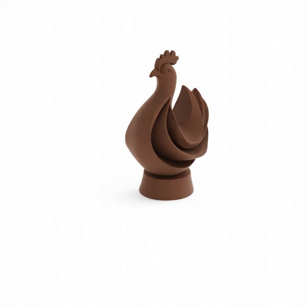 DECORATIVE ROOSTER FIGURINE ON A BASE FOR THE HOME – MANY COLOURS