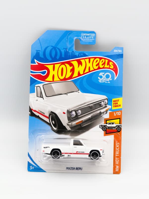 HOT WHEELS Mazda Repu White