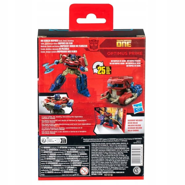 Hasbro Transformers One Optimus Prime figurine, 11 cm