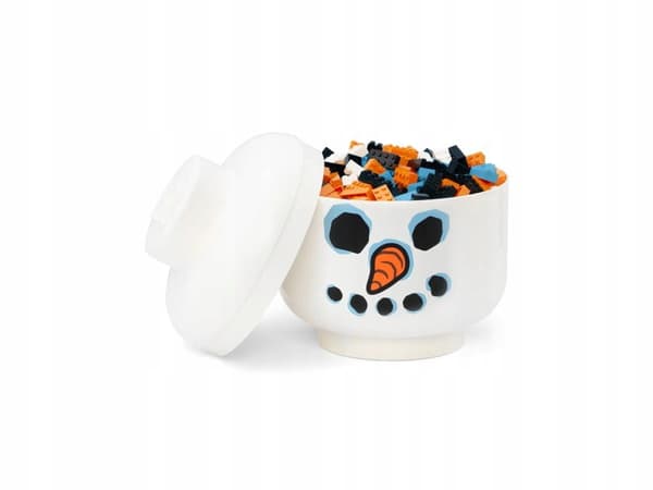 LEGO 40310815 Small Snowman Head Storage Box