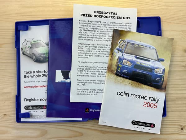 Colin McRae Rally 2005 for PlayStation 2 (PS2) #6677