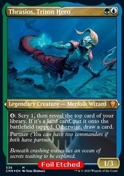 Magic: The Gathering Thrasios, Triton Hero