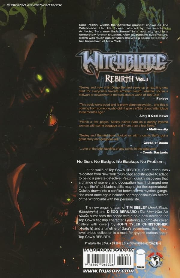 Witchblade Rebirth Volume 1 by Tim Seeley
