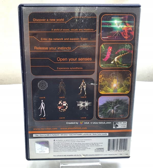 REZ for Sony PlayStation 2 (PS2)