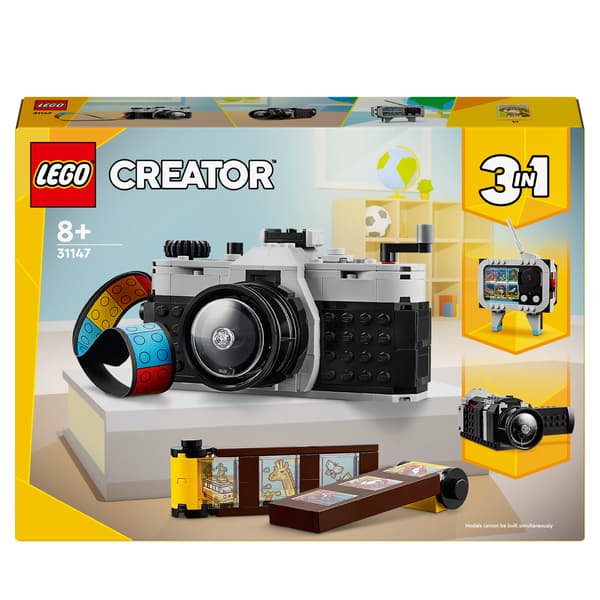 LEGO Creator 3-in-1 31147 Retro-style camera