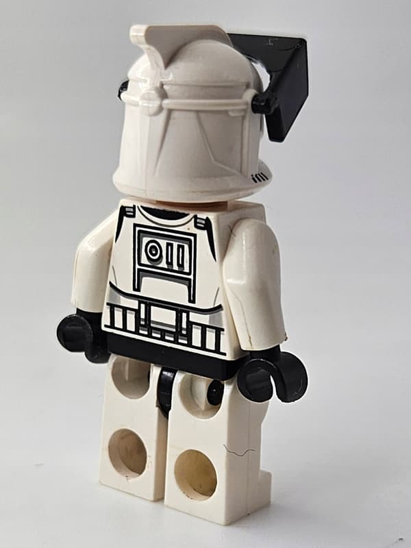 Lego Star Wars minifigure sw0223 Clone Trooper (Phase 1) – Black Visor DEFECT /