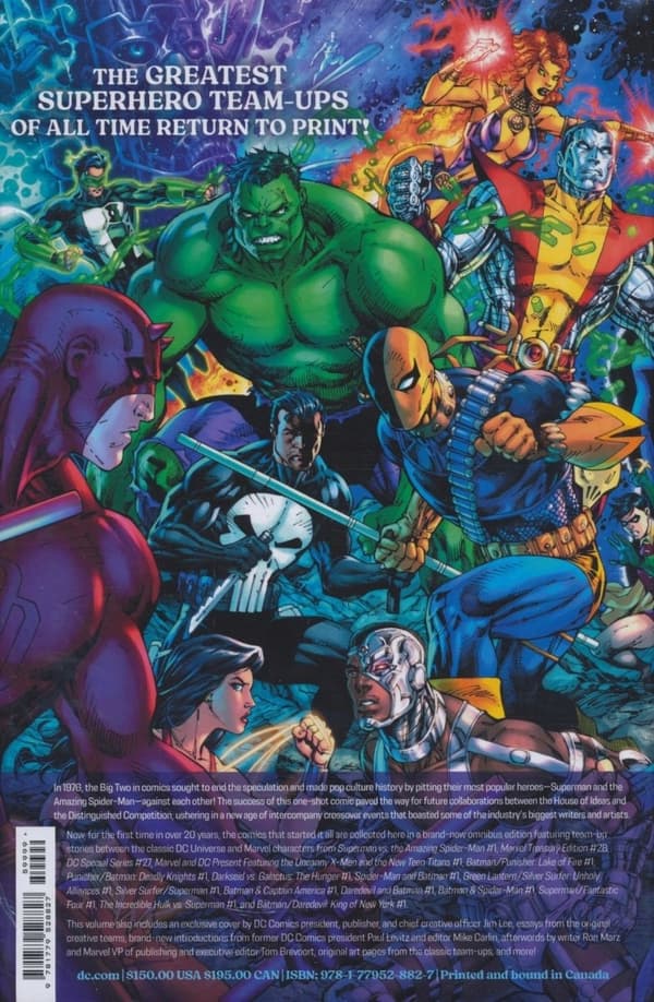 DC VERSUS MARVEL OMNIBUS HC [VARIANT]