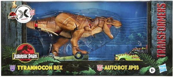 Transformers Figure: Jurassic Rex and Autobot Set