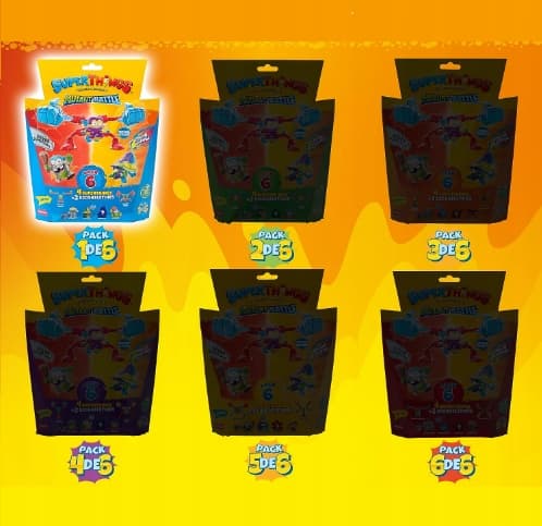 Super Things Mutant Battle 6-pack, set 1 of 6