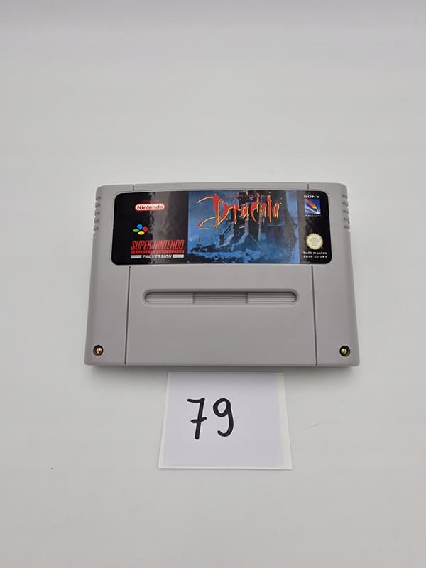 NINTENDO SNES BRAM STOKER’S DRACULA