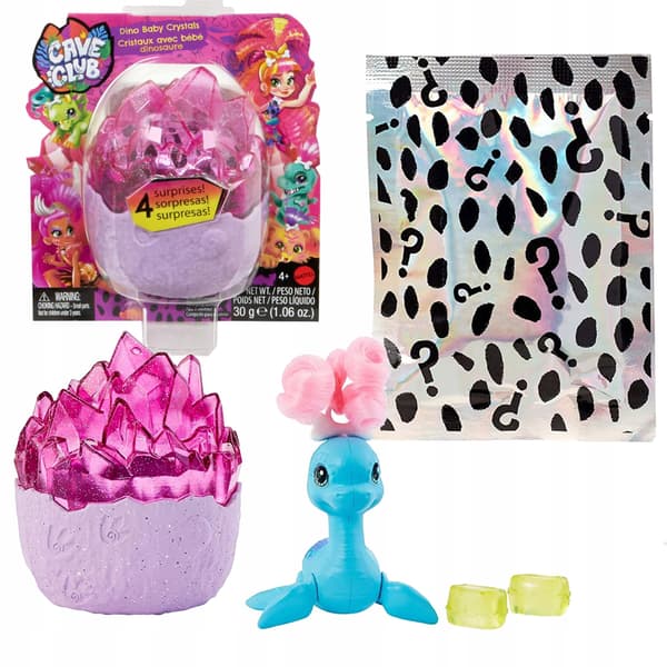 Cave Club Dino Crystal GNL97 – Doll with a Dinosaur