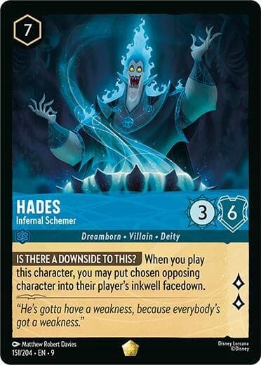 Disney Lorcana: Hades – Infernal Schemer (9FAB)