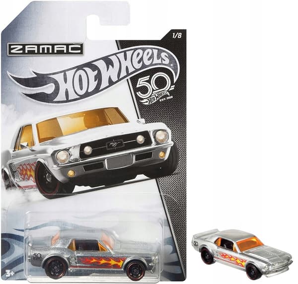Hot Wheels 50th Anniversary '67 Ford Mustang Coupé