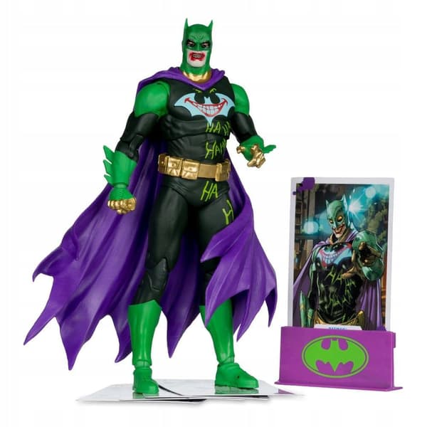 // DC Multiverse Batman Action Figure (Joker War) (Jokerised)