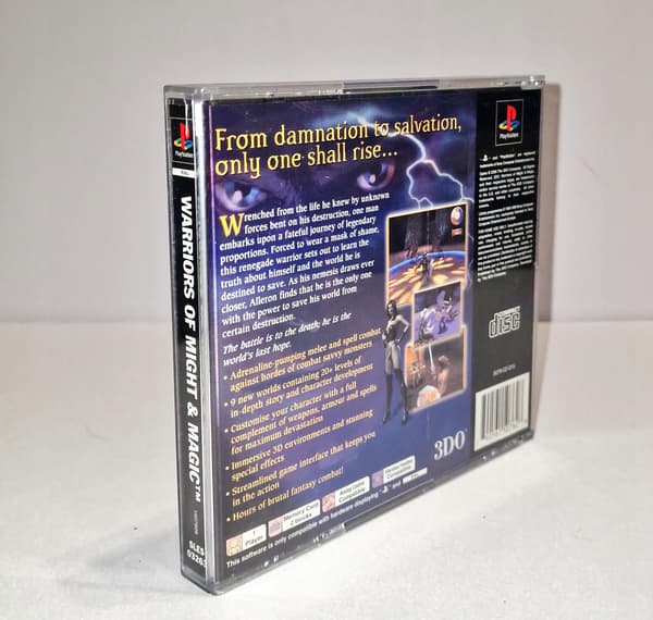 Warriors of Might & Magic PSX 3XA game