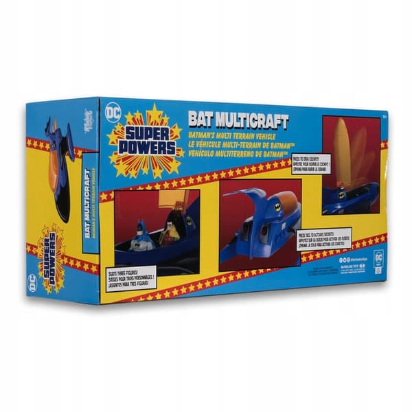 Batman Bat Multicraft 10 cm – DC Super Powers Action Vehicle