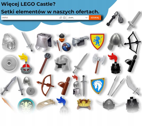 LEGO Castle - 522cpb04, cape, Lion