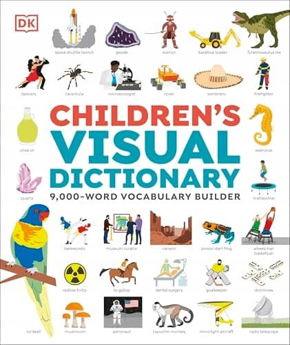 CHILDREN'S VISUAL DICTIONARY: 9,000-WORD VOCABULARY BUILDER (BOOK)