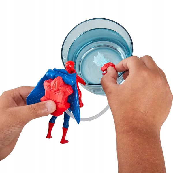 SPIDER-MAN 2-IN-1 FIGURE + WEB SPLASHER WATER-SHOOTING BACKPACK BY MARVEL