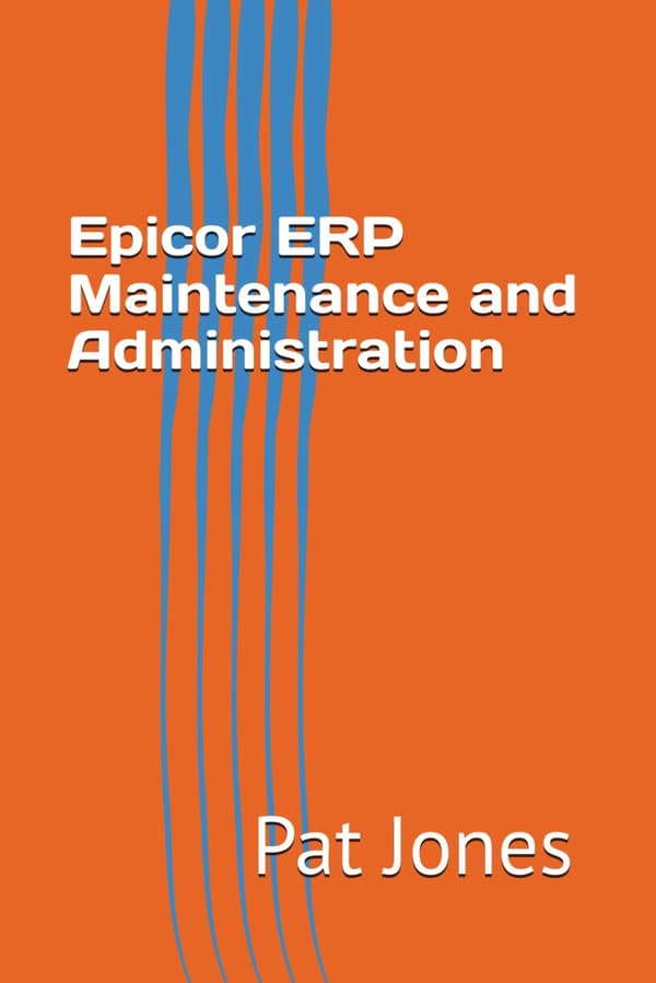 Jones, Pat Epicor ERP Maintenance and Administration