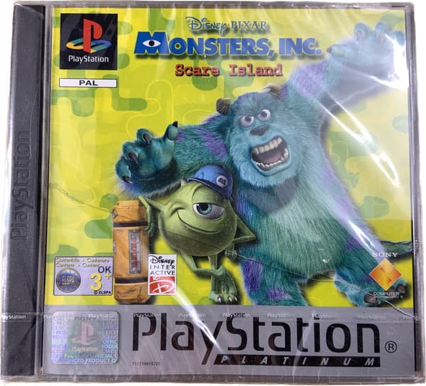 MONSTERS INC: MONSTERS, INC. – new PS1 PSX