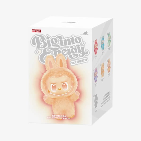 ORIGINAL LABUBU POP MART Big Into Energy Loyalty - Keyring