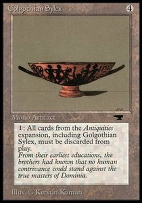 Magic: The Gathering Golgothian Sylex