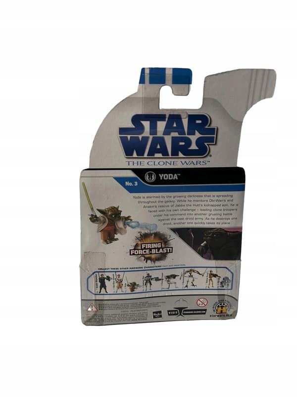 F203 HASBRO STAR WARS THE CLONE WARS YODA JEDI MASTER