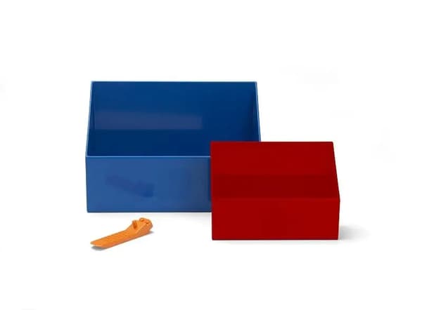 LEGO Shovel Set with Distributor (Blue/Red) LEGO
