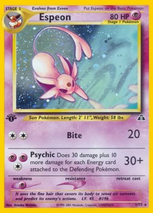 Pokemon TCG Espeon