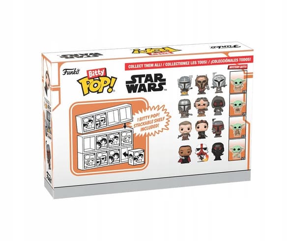 Funko STAR WARS BITTY Mini Figures 4-Pack: MANDALORIAN KUIIL JAWA 351