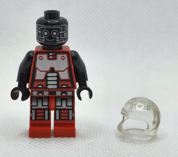Lego figure sp041 Spyrius Droid Major Kartofski Space
