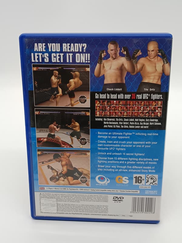 PS2 UFC SUDDEN IMPACT PlayStation 2 (PS2) boxed