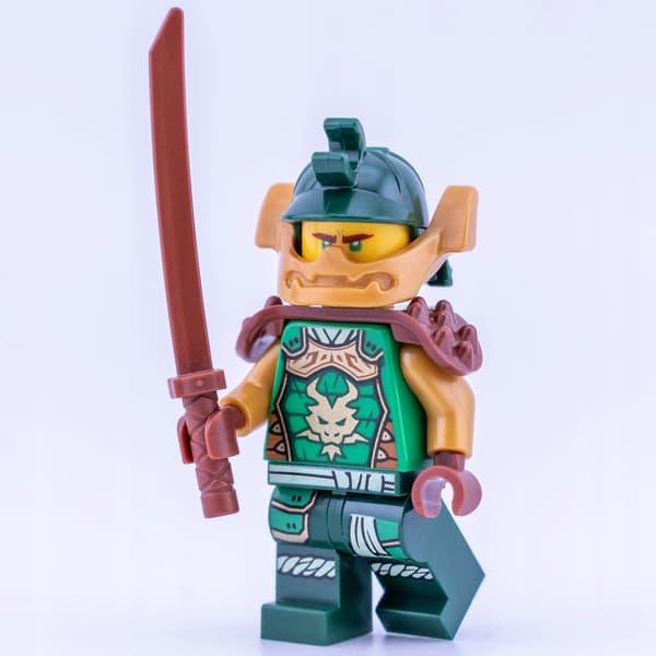 NEW Lego Ninjago Minifigure – Lloyd – Samurai + sword – njo0848