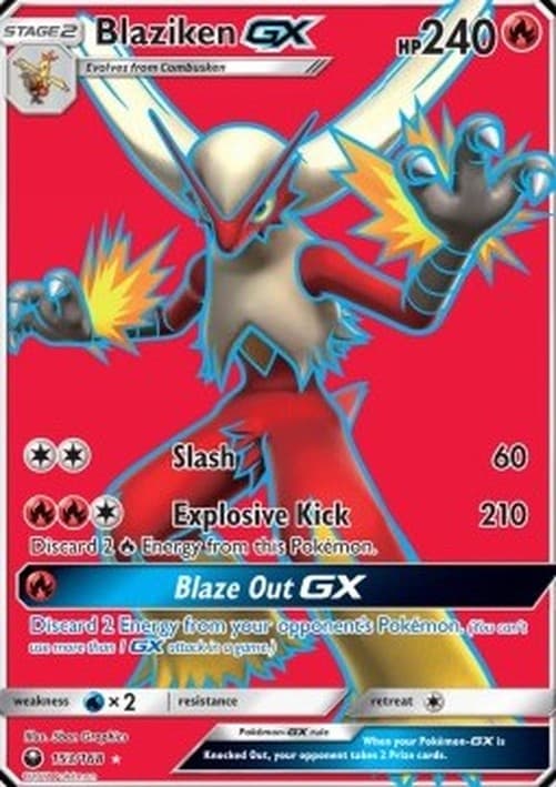 Pokemon Blaziken GX