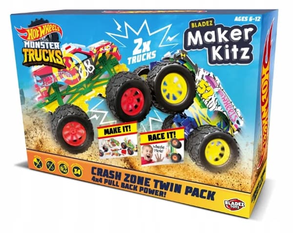 Hot Wheels Maker Kit: Monster Truck (self-assembly)