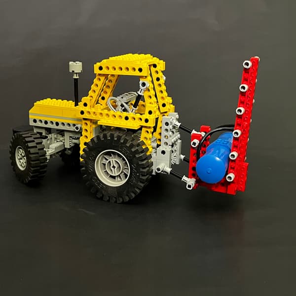 8849 LEGO Tractor with Sprayer