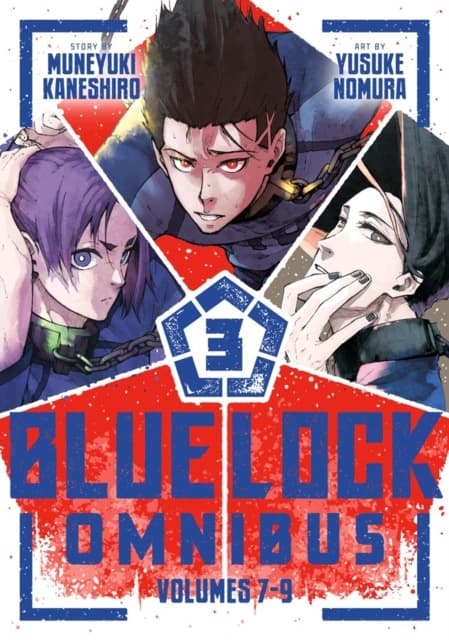 Blue Lock Omnibus 3 (Vol. 7–9) by Muneyuki Kaneshiro