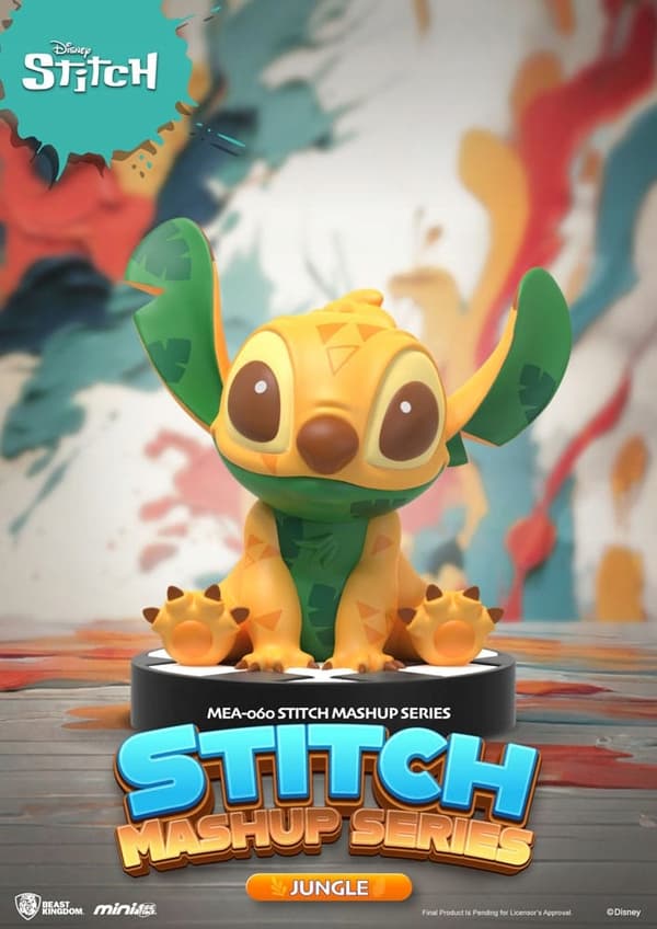 Beast Kingdom Mini Egg Attack Stitch figurine, 10 cm