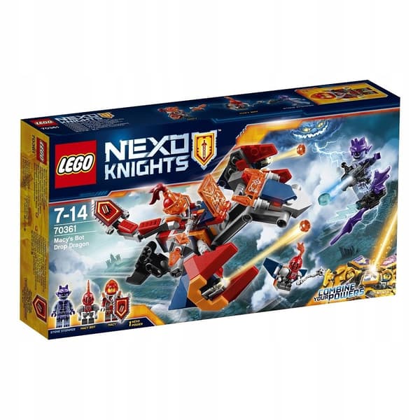 LEGO NEXO KNIGHTS Macybot’s Falling Dragon 70361