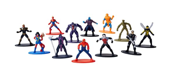 Marvel Jada Toys Surprise Figures, 4 cm, Children’s Collection