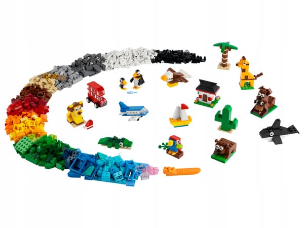 LEGO CLASSIC Animals, Plants, Objects and a Map – Around the World – 11015