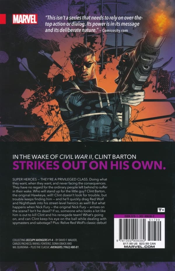 OCCUPY AVENGERS VOL 01 TAKING BACK JUSTICE SC