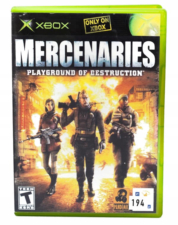 TOP Mercenaries for Xbox Classic #4817