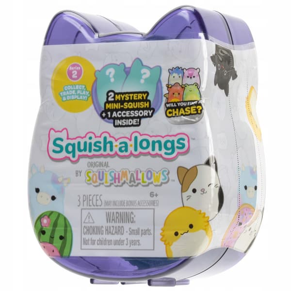 SQUISH-A-LONGS – 2.5 cm, assorted, pack of 2