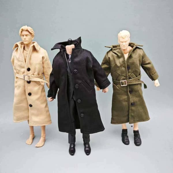 1/12 scale style coat. Inner figure jacket made from wire for black